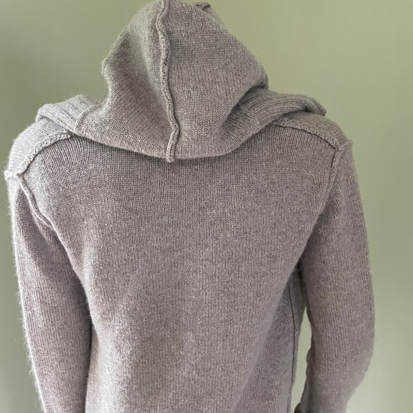 Vince Alpaca Cashmere Blend Sweater Hoody - Picture 7 of 10